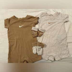 Nike baby rompers